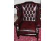Leather Queen Anne Wing chair. Here I have placed up for....